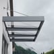 Palram Canopia Sophia XL 3000 Door Cover Dark Grey Dimensions