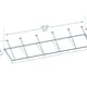 Palram Canopia Sophia XL 4000 Door Canopy Dark Grey Dimensions