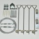 Palram Greenhouse Anchor Kit Parts