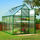 Palram Canopia Mythos 6x8 Green Polycarbonate Greenhouse previous main image