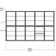 Palram Harmony 6x10 Plan Dimensions