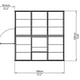 Palram Harmony 6x6 Plan Dimensions