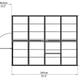 Palram Harmony 6x8 Plan Dimensions