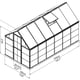 Palram Hybrid 6x12 Greenhouse Dimensions