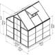 Palram Hybrid 6x6 Greenhouse Dimensions