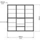 Palram Hybrid 6x6 Greenhouse Plan Dimensions