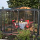 Palram - Canopia Ledro 3600 Gazebo Gardenroom Side