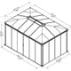 Palram - Canopia Ledro 4300 Gazebo Gardenroom Dimensions