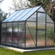 Palram Canopia Mythos 6x8 Grey Polycarbonate Greenhouse previous main image