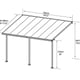Feria 3x4.25m Canopy dimensions