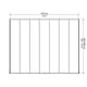 Palram - Canopia San Remo 10x14 Veranda Plan Dimensions