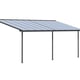 Palram - Canopia Sierra 3x6.14m Patio Cover Side
