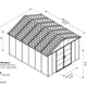 Palram Yukon 11x13 Plastic Shed Dimensions