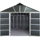Palram Yukon 11x9 Plastic Shed with Floor Kit