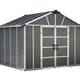 Palram Yukon 11x9 Plastic Shed Garden