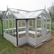 8x11 Swallow Mallard Painted Wooden Greenhouse