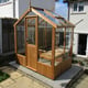 Swallow Kingfisher 6x4 Thermowood Greenhouse