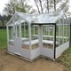 Swallow Mallard 8x11 Painted Wooden Greenhouse