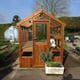 Swallow Robin 5x8 Oiled Finish Greenhouse