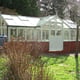 Swallow Swan 8x21 Wooden Greenhouse Summer Green Painted
