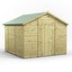 Power 10x10 Premium Apex Windowless Wooden Shed