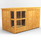 Power 10x6 Pent Potting Shed 6ft Combi