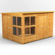 Power 10x8 Pent Potting Shed 6ft Combi