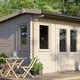 Power 12x12 28mm Apex Log Cabin Doors Right