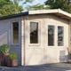 Power 12x12 Chalet Garden Building 28mm Door Right