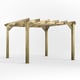 Power 12x12 Wooden Garden Pergola