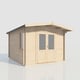Power 12x14 Chalet Log Cabin 28mm