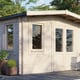 Power 14x14 Chalet Garden Building 28mm Door Right