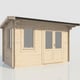 Power 14x8 28mm Apex Garden Building Right Doors