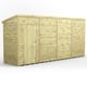Power 16x4 Premium Pent Windowless Wooden Shed