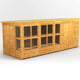 Power 16x6 Pent Potting Shed 6ft Combi