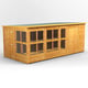 Power 16x8 Pent Potting Shed 6ft Combi