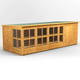Power 20x8 Pent Potting Shed 6ft Combi