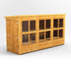 Power 12x4 Pent Potting Shed Double Door