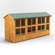 Power 14x4 Apex Potting Shed Double Door
