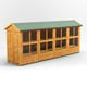 Power 4x16 Apex Potting Shed Double Door