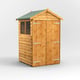 Power 4x4 Overlap Apex Wooden Shed Double Door