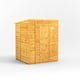 Power 5x5 Pent Tool Shed Single Door