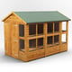 Power 10x6 Apex Potting Shed Double Door
