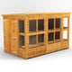 Power 10x6 Pent Potting Shed Double Door
