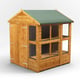 Power 6x6 Apex Potting Shed Double Door