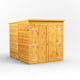 Power 6x8 Pent Storage Shed