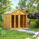 Power 6x8 Shiplap Apex Summerhouse