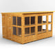 Power 10x8 Pent Potting Shed Double Door