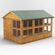 Power 12x8 Apex Potting Shed Double Door