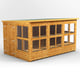 Power 12x8 Pent Potting Shed Double Door